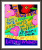 Wall Frame Espresso, Matted - Everything is New by M. McGrath