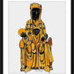 Wall Frame Black, Matted - Our Lady of Montserrat by Br. Mickey McGrath, OSFS - Trinity Stores