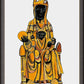 Wall Frame Espresso - Our Lady of Montserrat by Br. Mickey McGrath, OSFS - Trinity Stores