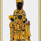 Wall Frame Gold - Our Lady of Montserrat by Br. Mickey McGrath, OSFS - Trinity Stores