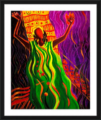 Wall Frame Black - Sr. Thea Bowman: Every time I feel the Spirit by M. McGrath