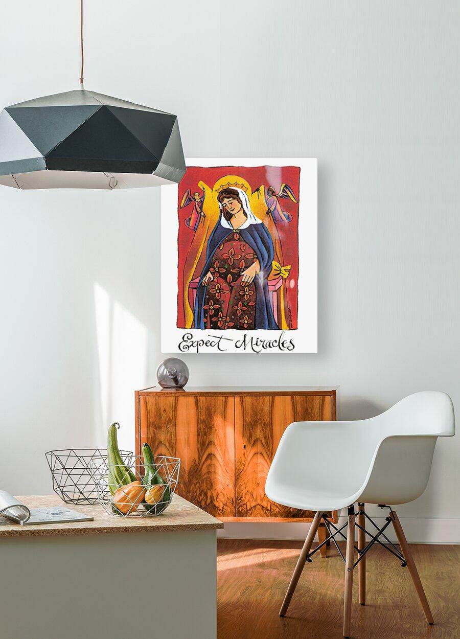 Metal Print - Mary: Expect Miracles by M. McGrath