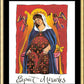 Wall Frame Gold, Matted - Mary: Expect Miracles by Br. Mickey McGrath, OSFS - Trinity Stores