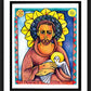 Wall Frame Black, Matted - St. Francis of Assisi by M. McGrath