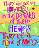 Acrylic Print - Flame of Mercy by Br. Mickey McGrath, OSFS - Trinity Stores