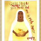 Wall Frame Gold, Matted - Maryâ€™s Song - Fill the Hungry by Br. Mickey McGrath, OSFS - Trinity Stores