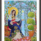 Wall Frame Espresso, Matted - Mary, Gate of Heaven by Br. Mickey McGrath, OSFS - Trinity Stores