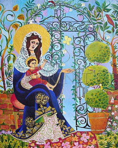Acrylic Print - Mary, Gate of Heaven by Br. Mickey McGrath, OSFS - Trinity Stores