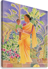 Canvas Print - Garden Madonna by M. McGrath