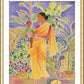 Wall Frame Gold, Matted - Garden Madonna by Br. Mickey McGrath, OSFS - Trinity Stores
