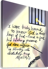 Canvas Print - God Alone Suffices by M. McGrath