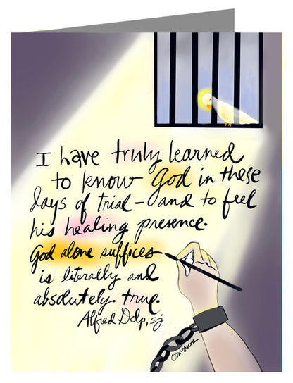 God Alone Suffices - Note Card 