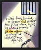 Wall Frame Black - God Alone Suffices by M. McGrath