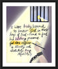 Wall Frame Black, Matted - God Alone Suffices by M. McGrath