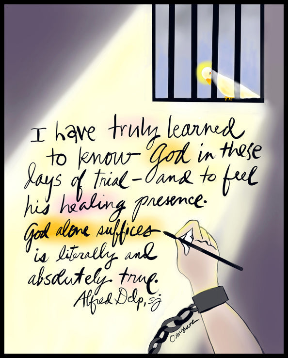 God Alone Suffices - Wood Plaque