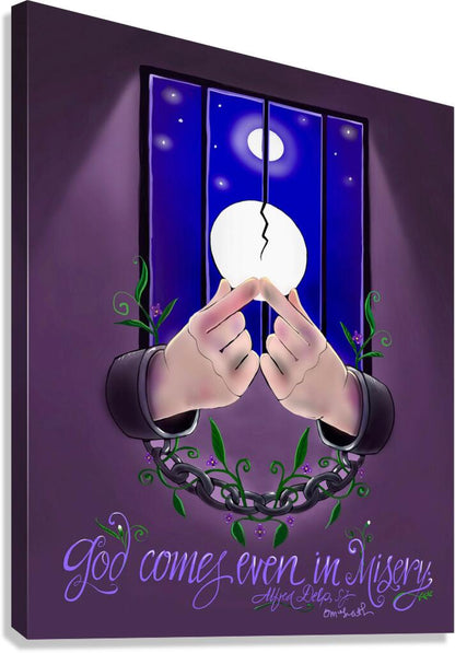 God Comes - Canvas Print