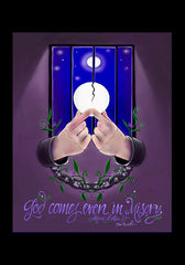 Holy Card - God Comes by M. McGrath