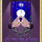 Wall Frame Gold - God Comes by M. McGrath