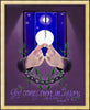 Wall Frame Gold - God Comes by M. McGrath