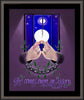 Wall Frame Espresso - God Comes by M. McGrath
