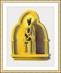Wall Frame Gold - Our Lady of Good Death Clermont by M. McGrath
