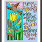 Wall Frame Espresso, Matted - Gentleness of Spirit by Br. Mickey McGrath, OSFS - Trinity Stores