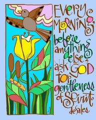 Metal Print - Gentleness of Spirit by M. McGrath