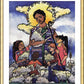 Wall Frame Gold, Matted - Good Shepherd by Br. Mickey McGrath, OSFS - Trinity Stores