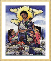 Wall Frame Gold - Good Shepherd by M. McGrath