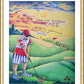 Wall Frame Gold, Matted - Golfer: The One Who Can by Br. Mickey McGrath, OSFS - Trinity Stores