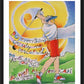 Wall Frame Black, Matted - Golfer: Do Everything Calmly by M. McGrath