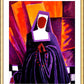 Wall Frame Gold, Matted - Sr. Thea Bowman: Give Me That Old Time Religion by Br. Mickey McGrath, OSFS - Trinity Stores