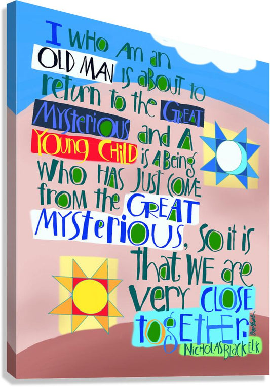 Great Mysteries - Canvas Print