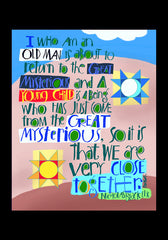 Holy Card - Great Mysteries by M. McGrath