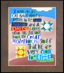 Wood Plaque Premium - Great Mysteries by M. McGrath