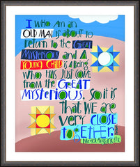 Wall Frame Espresso - Great Mysteries by M. McGrath