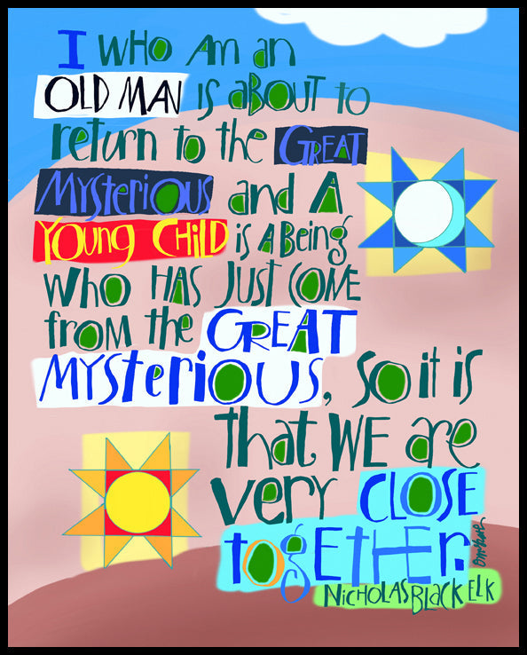 Great Mysteries - Wood Plaque