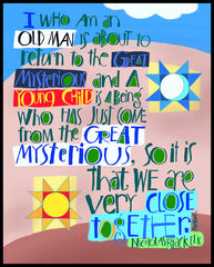 Wood Plaque - Great Mysteries by M. McGrath