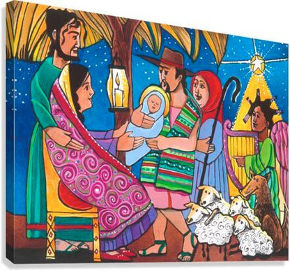 Canvas Print - Gift of Christmas by Br. Mickey McGrath, OSFS - Trinity Stores