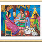 Wall Frame Gold, Matted - Gift of Christmas by M. McGrath