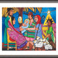 Wall Frame Espresso, Matted - Gift of Christmas by Br. Mickey McGrath, OSFS - Trinity Stores