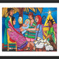 Wall Frame Black, Matted - Gift of Christmas by Br. Mickey McGrath, OSFS - Trinity Stores
