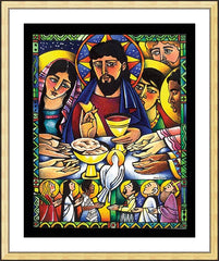 Wall Frame Gold - Gospel Feast by M. McGrath
