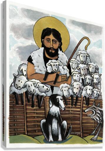 Canvas Print - Good Shepherd by M. McGrath