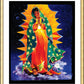 Wall Frame Gold, Matted - Our Lady of Guadalupe by M. McGrath