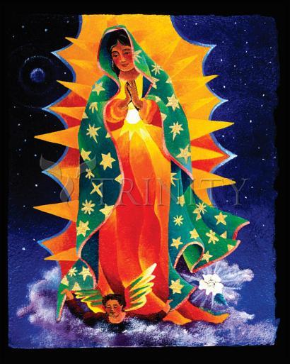 Acrylic Print - Our Lady of Guadalupe by Br. Mickey McGrath, OSFS - Trinity Stores