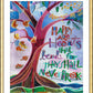 Wall Frame Gold, Matted - Happy Are Hearts That Bend by Br. Mickey McGrath, OSFS - Trinity Stores