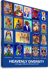 Canvas Print - Heavenly Diversity by M. McGrath