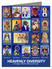 Heavenly Diversity - Custom Text Note Card 