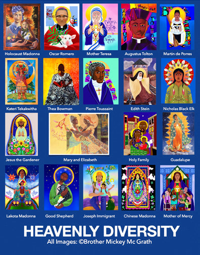 Heavenly Diversity - Metal Print